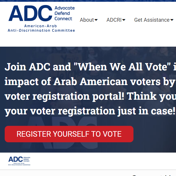 Arab Organization Near Me - Advocate Defend Connect American Arab Anti-Discrimination Committee