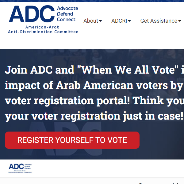 Arab Category Near Me - Advocate Defend Connect American Arab Anti-Discrimination Committee